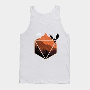 D20 Fantasy Worlds - D8 Tank Top